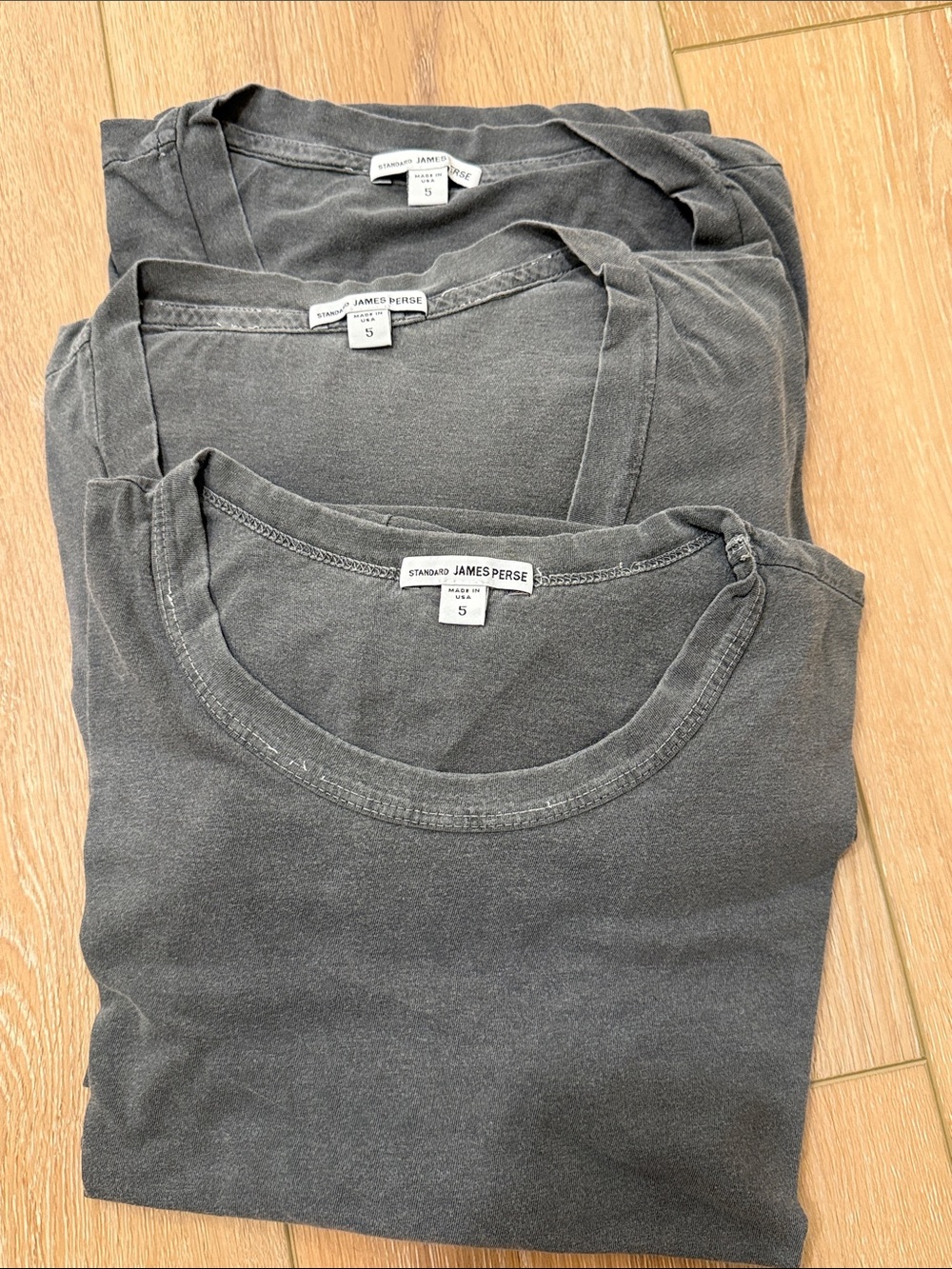 James Perse Supima James Perse Short Sleeve T-Shirt Standard Short Sleeve